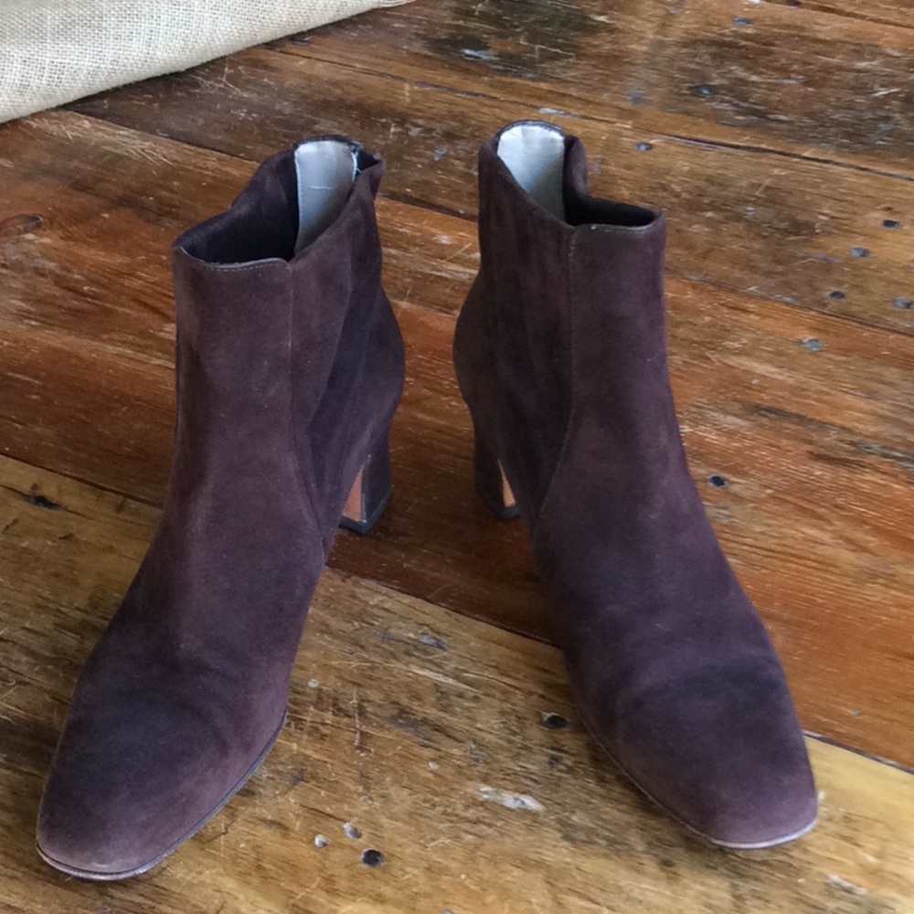 Salvatore Ferragamo Suede Booties
